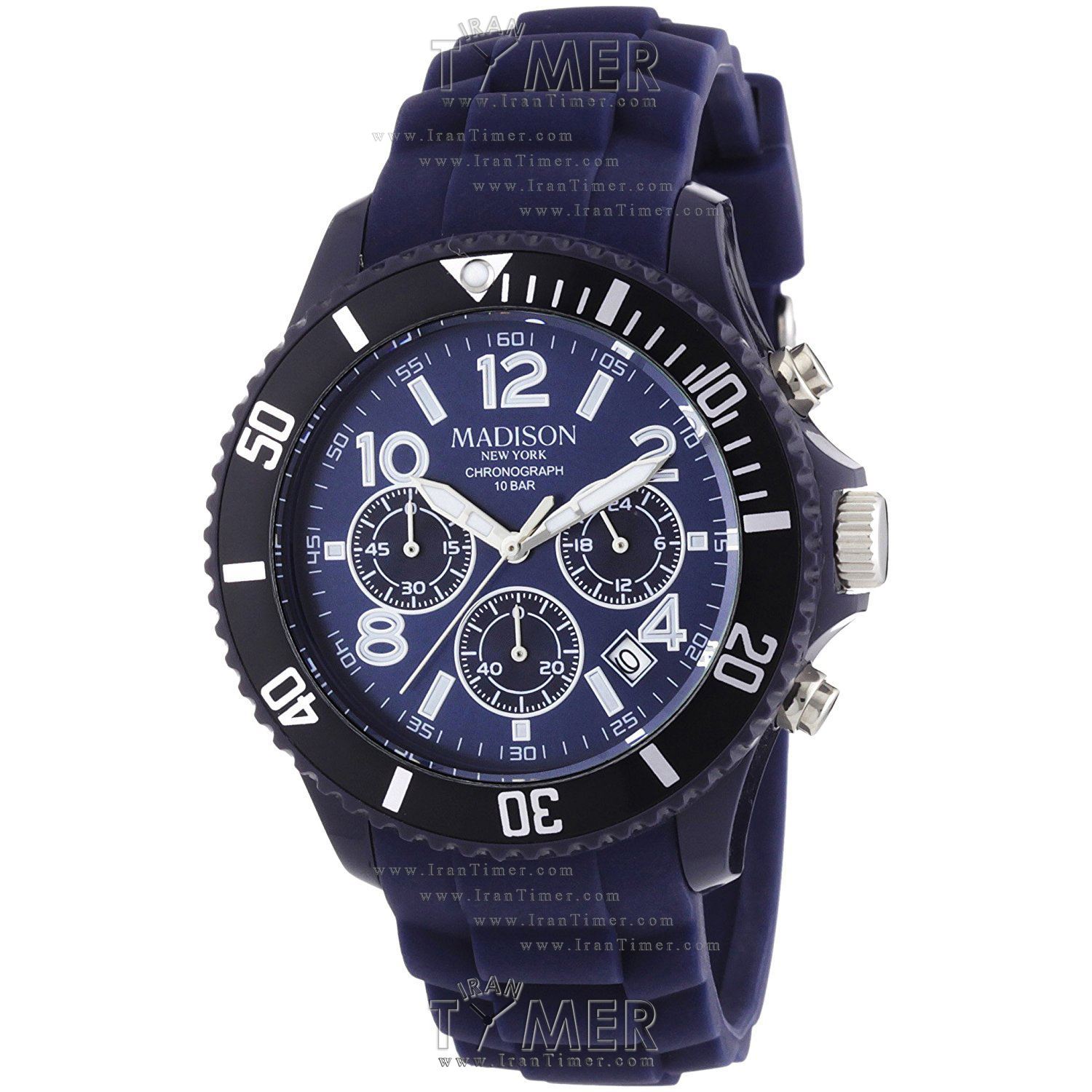 قیمت و خرید ساعت مچی مردانه مدیسون(MADISON) مدل U4362-07 اسپرت | اورجینال و اصلی
