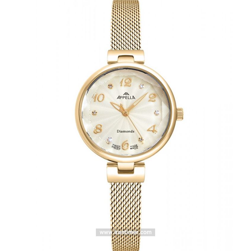 قیمت و خرید ساعت مچی زنانه اپلا(APPELLA) مدل L50004.1171DQ کلاسیک | اورجینال و اصلی