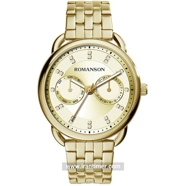 قیمت و خرید ساعت مچی زنانه رومانسون(ROMANSON) مدل RM9A16FLGGA81G-G کلاسیک | اورجینال و اصلی