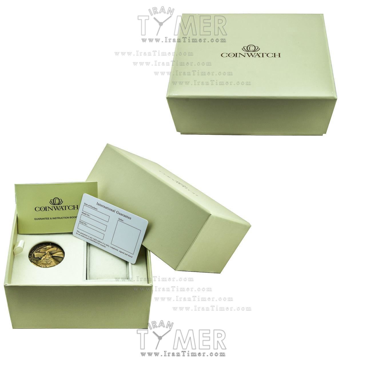 قیمت و خرید ساعت مچی مردانه کوین واچ(COINWATCH) مدل C122RBK کلاسیک | اورجینال و اصلی