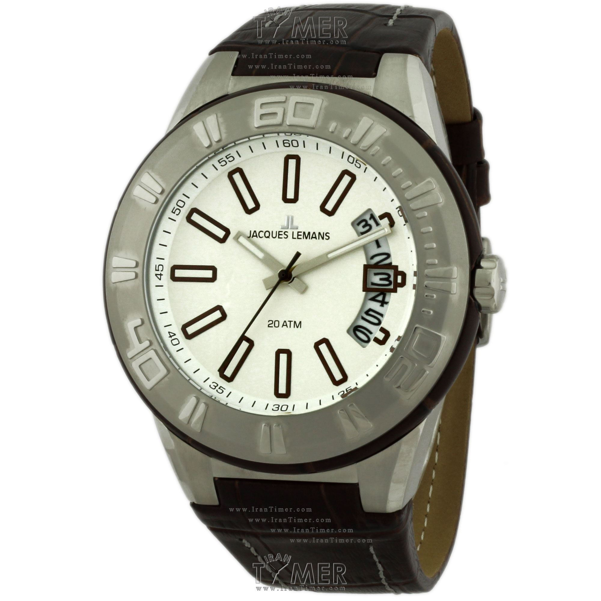 قیمت و خرید ساعت مچی مردانه ژاک لمن(JACQUES LEMANS) مدل 1-1770F کلاسیک اسپرت | اورجینال و اصلی