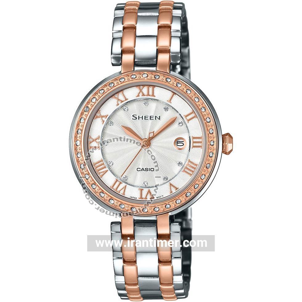 قیمت و خرید ساعت مچی زنانه کاسیو (CASIO) شین مدل SHE-4034BSG-7AUDR کلاسیک | اورجینال و اصلی