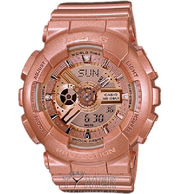 قیمت و خرید ساعت مچی زنانه کاسیو (CASIO) بیبی جی مدل BA-111-4ADR اسپرت | اورجینال و اصلی