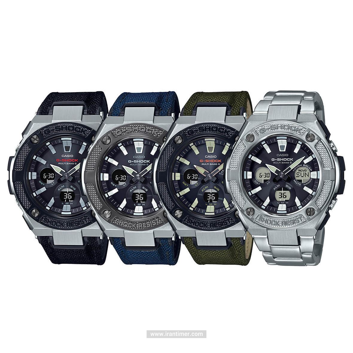 قیمت و خرید ساعت مچی مردانه کاسیو (CASIO) جی شاک مدل GST-S330AC-2ADR اسپرت | اورجینال و اصلی