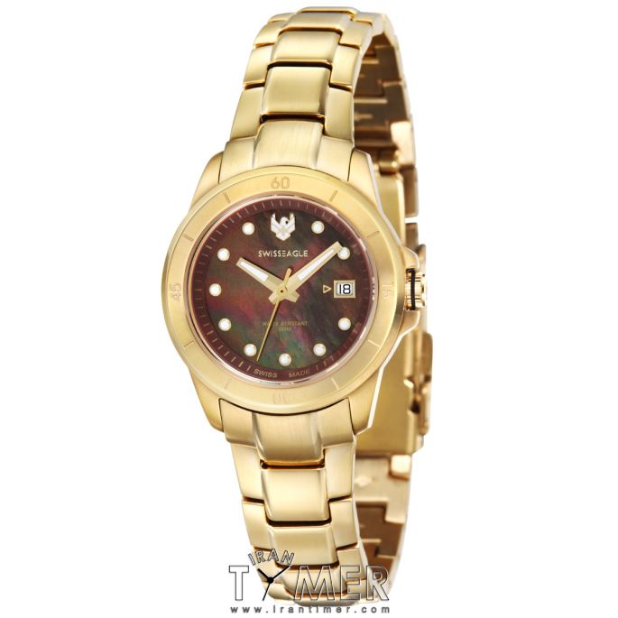 قیمت و خرید ساعت مچی زنانه سوئیس ایگل(SWISS EAGLE) مدل SE6043-33 کلاسیک | اورجینال و اصلی