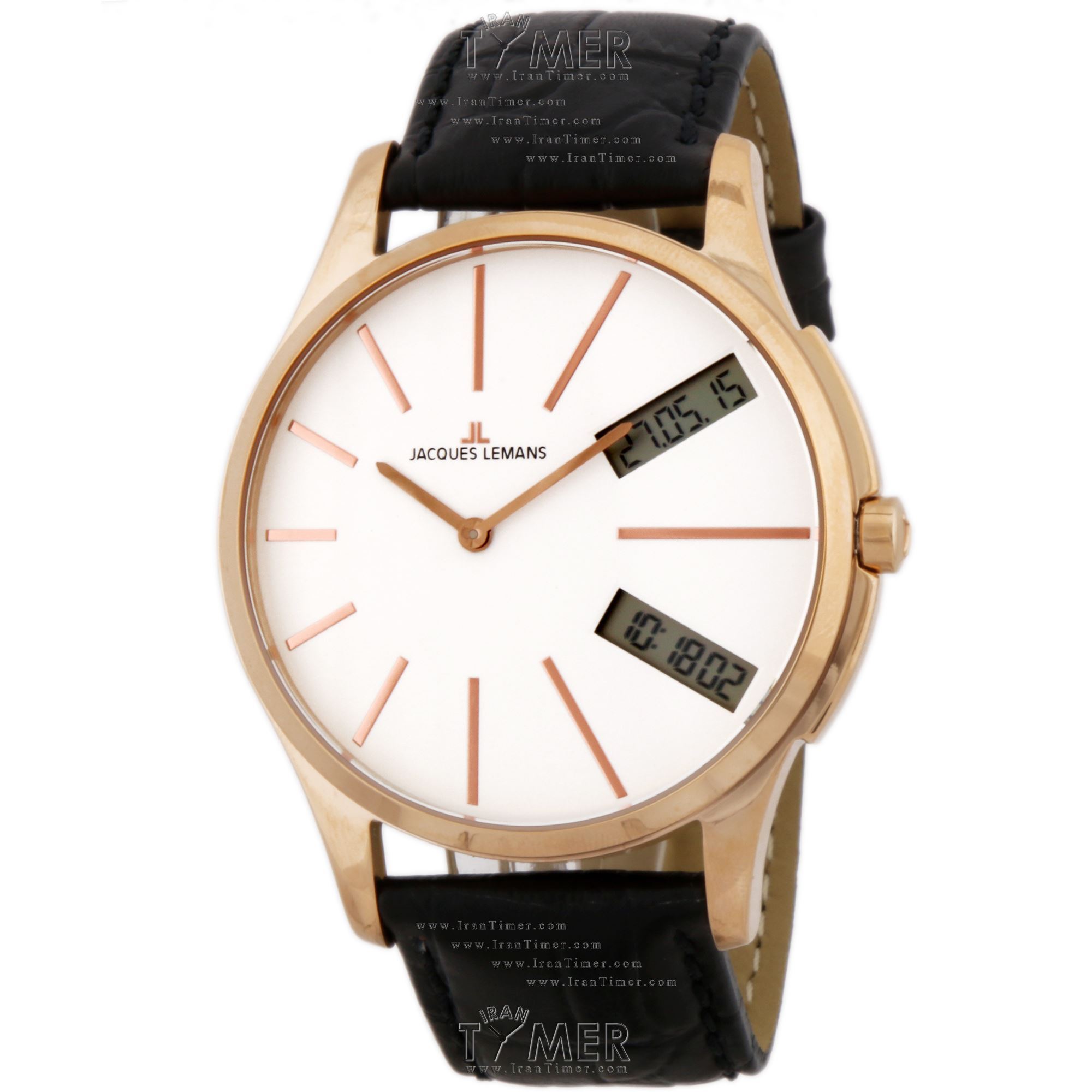 قیمت و خرید ساعت مچی مردانه ژاک لمن(JACQUES LEMANS) مدل 1-1788F کلاسیک | اورجینال و اصلی
