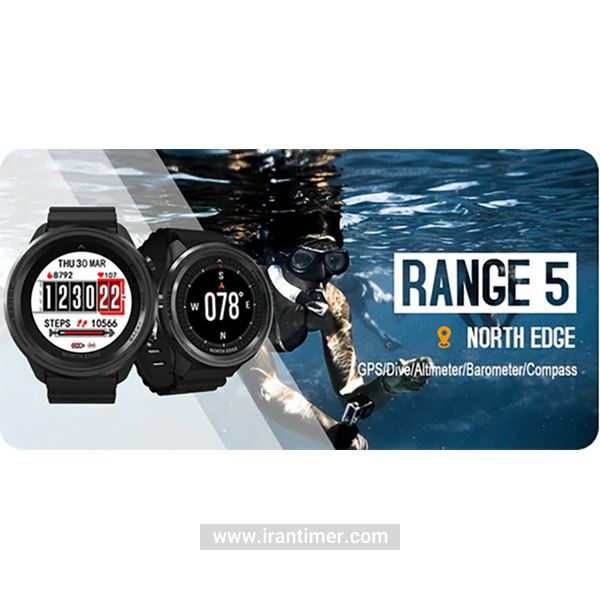 قیمت و خرید ساعت مچی مردانه نورث اج(North Edge) مدل RANGE 5 اسپرت | اورجینال و اصلی