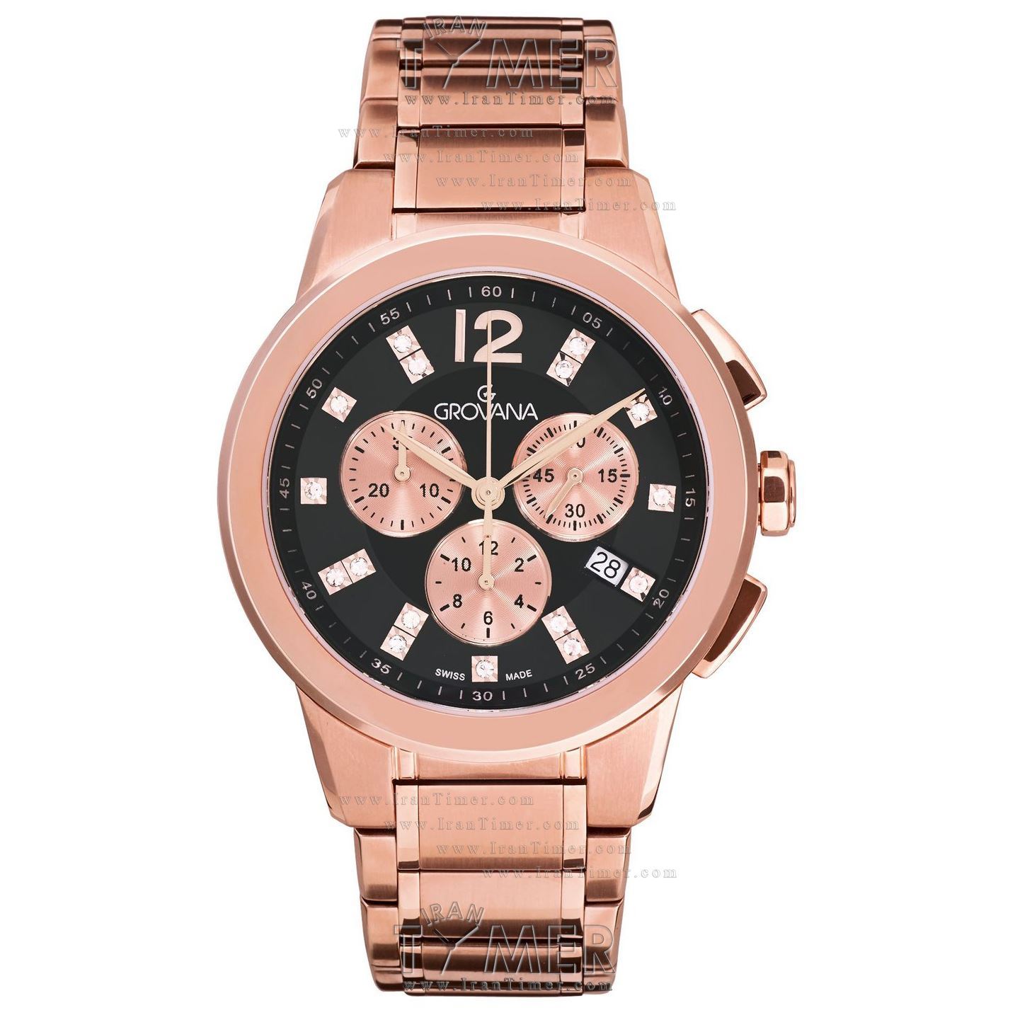 قیمت و خرید ساعت مچی مردانه زنانه گرووانا(GROVANA) مدل 2094-9267 کلاسیک | اورجینال و اصلی