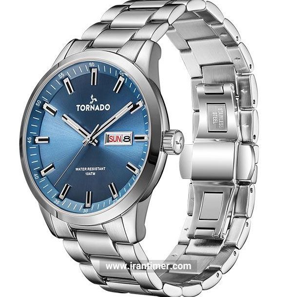 قیمت و خرید ساعت مچی مردانه تورنادو(Tornado) مدل T23001-SBSL کلاسیک | اورجینال و اصلی