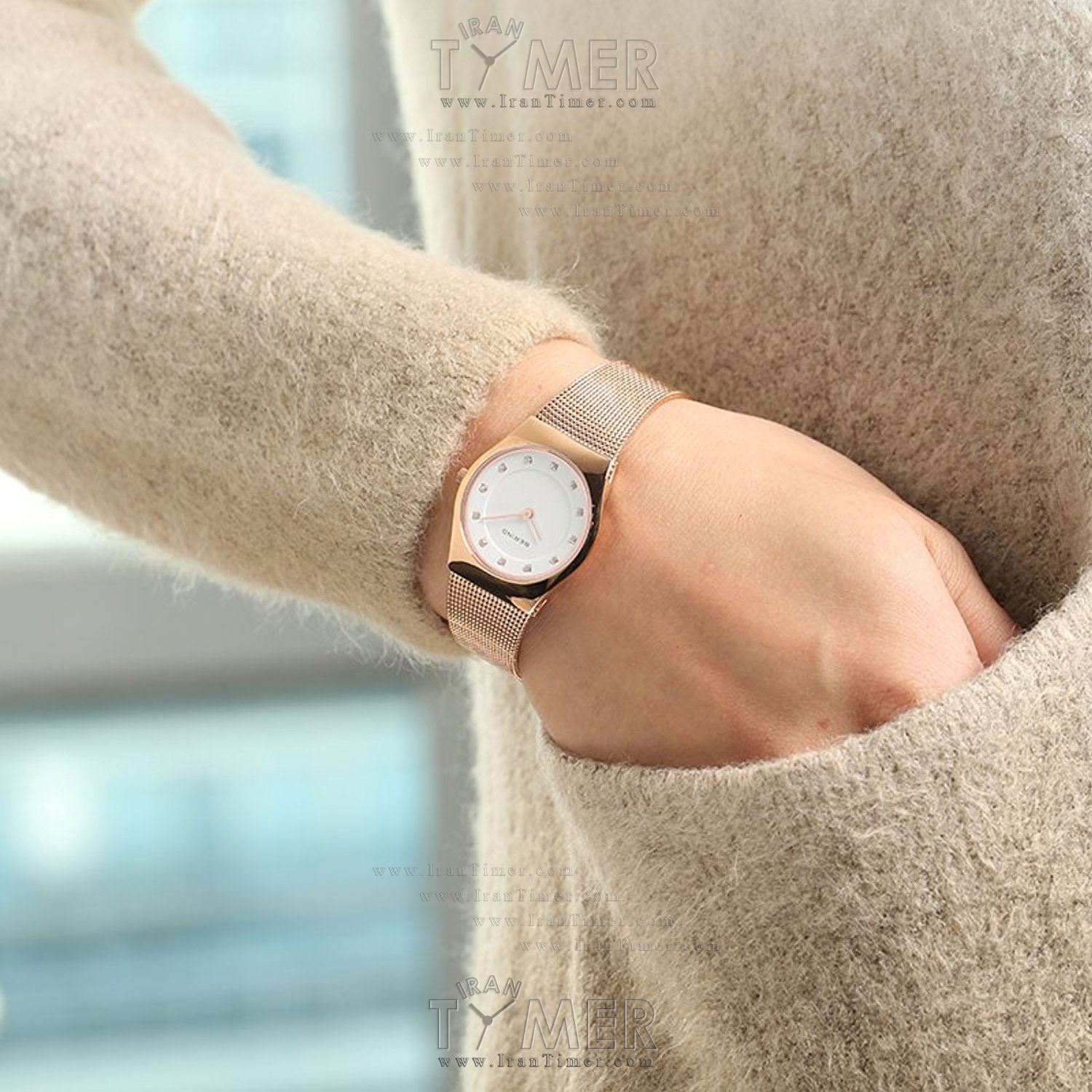 قیمت و خرید ساعت مچی زنانه برینگ(BERING) مدل B11927-366 کلاسیک | اورجینال و اصلی