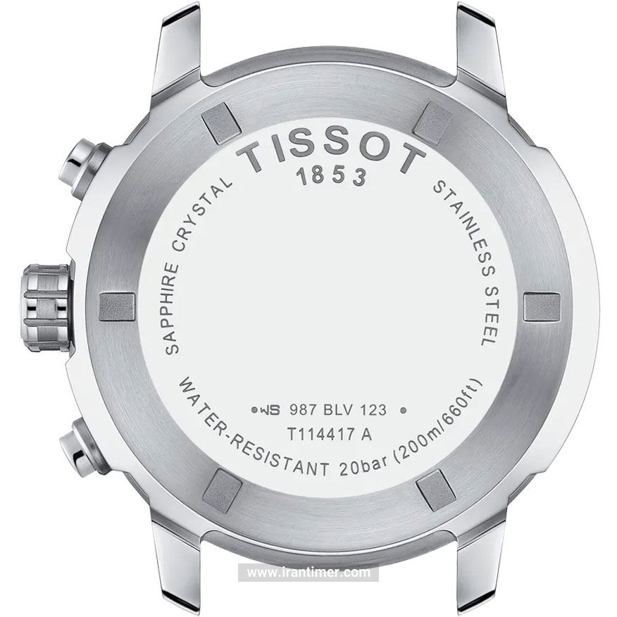 قیمت و خرید ساعت مچی مردانه تیسوت(TISSOT) مدل T114.417.17.057.00 اسپرت | اورجینال و اصلی