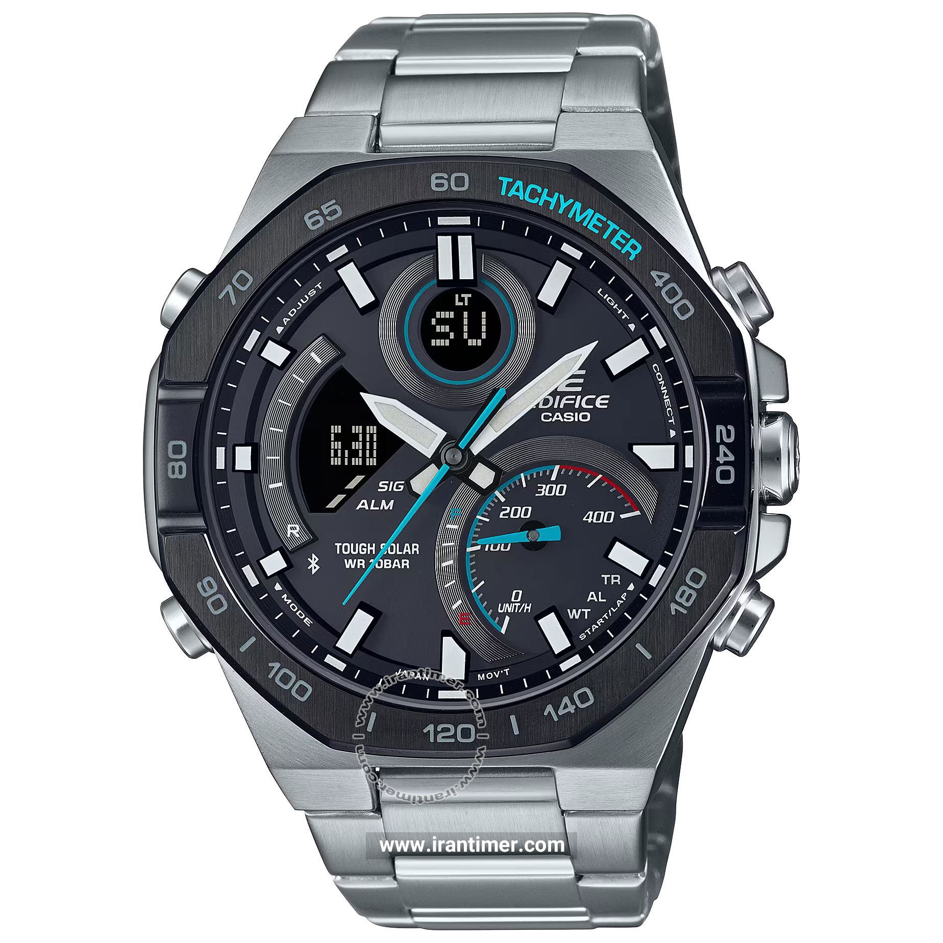 قیمت و خرید ساعت مچی مردانه کاسیو (CASIO) ادیفس(ادیفایس) مدل ECB-950DB-1ADF کلاسیک | اورجینال و اصلی