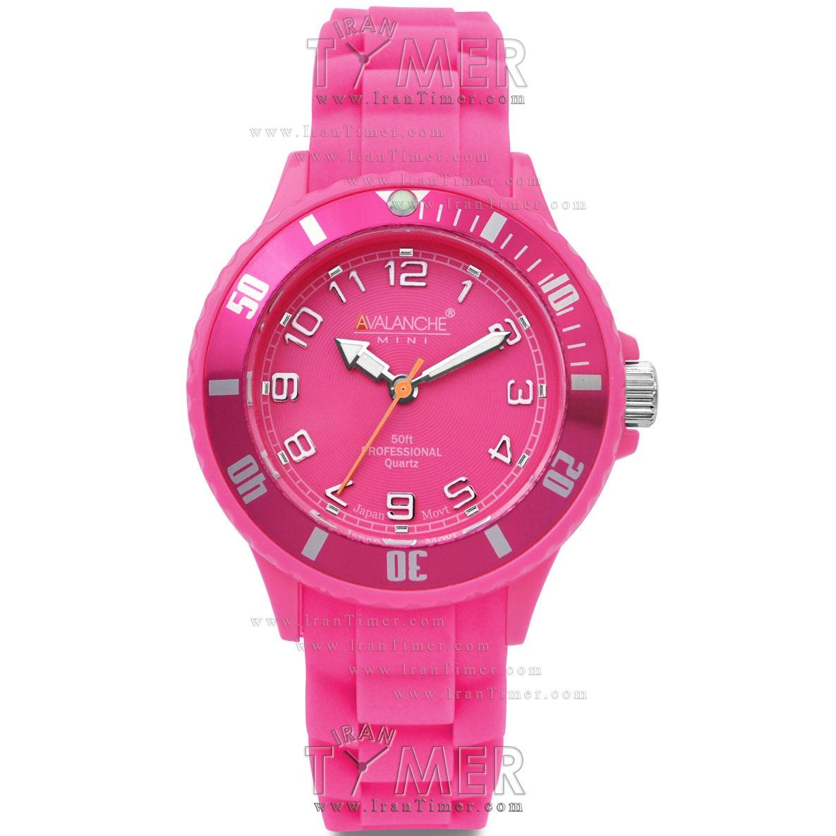 قیمت و خرید ساعت مچی زنانه اولانچ(AVALANCHE) مدل AVM1013SPK اسپرت | اورجینال و اصلی