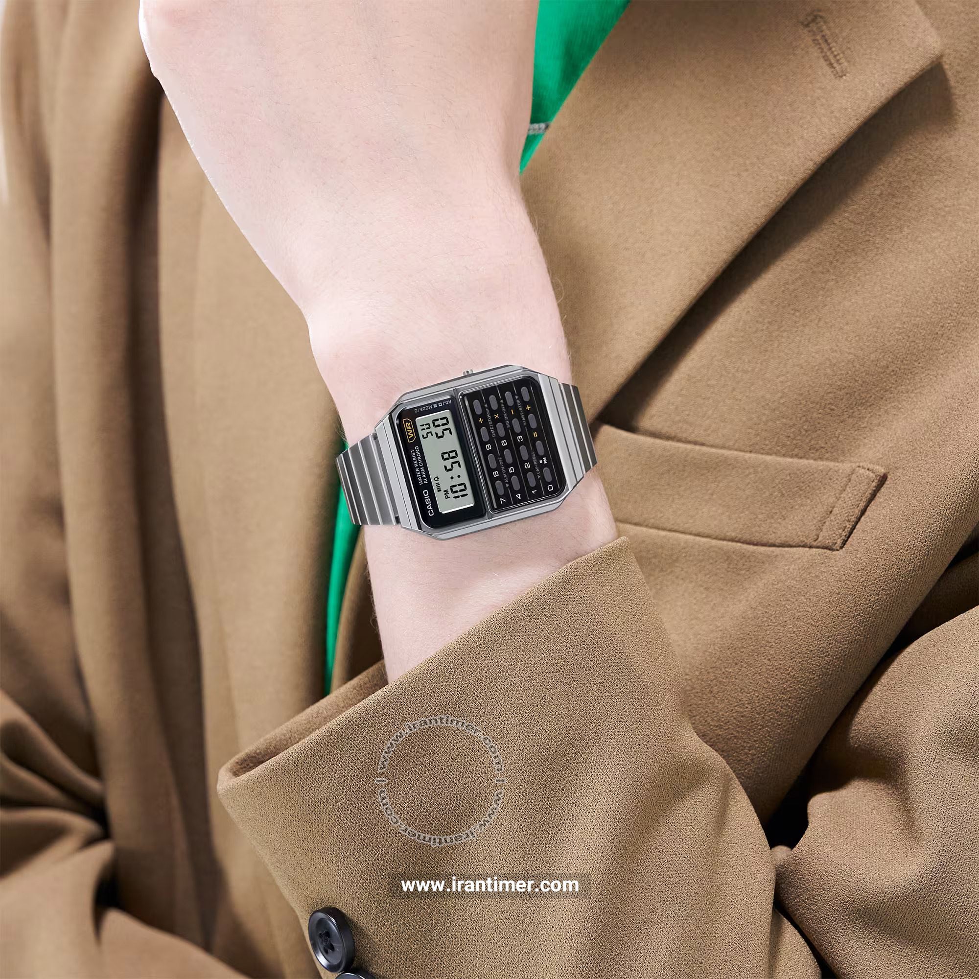 قیمت و خرید ساعت مچی مردانه زنانه کاسیو (CASIO) جنرال مدل CA-500WE-1ADF کلاسیک | اورجینال و اصلی