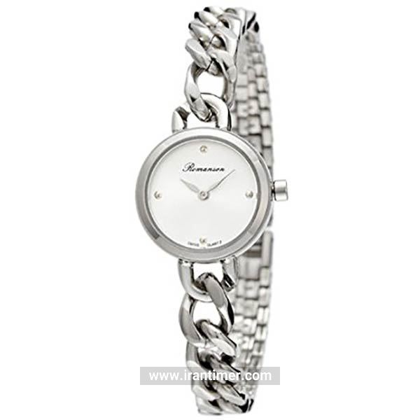 قیمت و خرید ساعت مچی زنانه رومانسون(ROMANSON) مدل RM4242LL1WAS2W-W کلاسیک | اورجینال و اصلی
