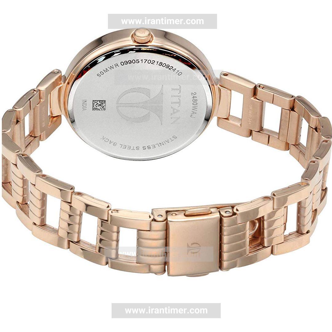 قیمت و خرید ساعت مچی زنانه تایتِن(TITAN) مدل T2480WM02 کلاسیک | اورجینال و اصلی