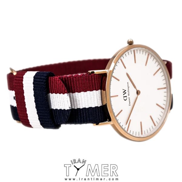 قیمت و خرید ساعت مچی مردانه زنانه دنیل ولینگتون(DANIEL WELLINGTON) مدل DW00100003 کلاسیک | اورجینال و اصلی