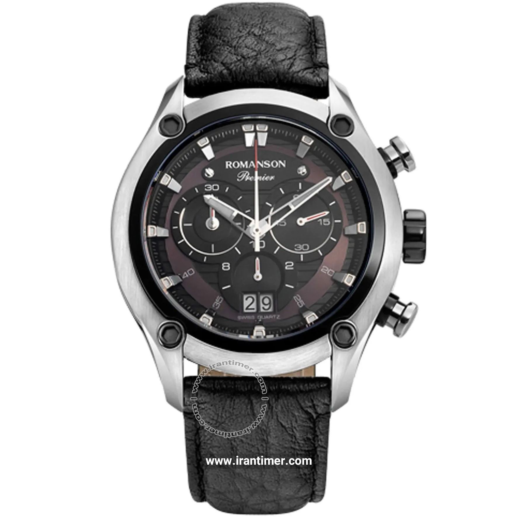 قیمت و خرید ساعت مچی مردانه رومانسون(ROMANSON) مدل PB4258HM1DA32W-BK کلاسیک | اورجینال و اصلی