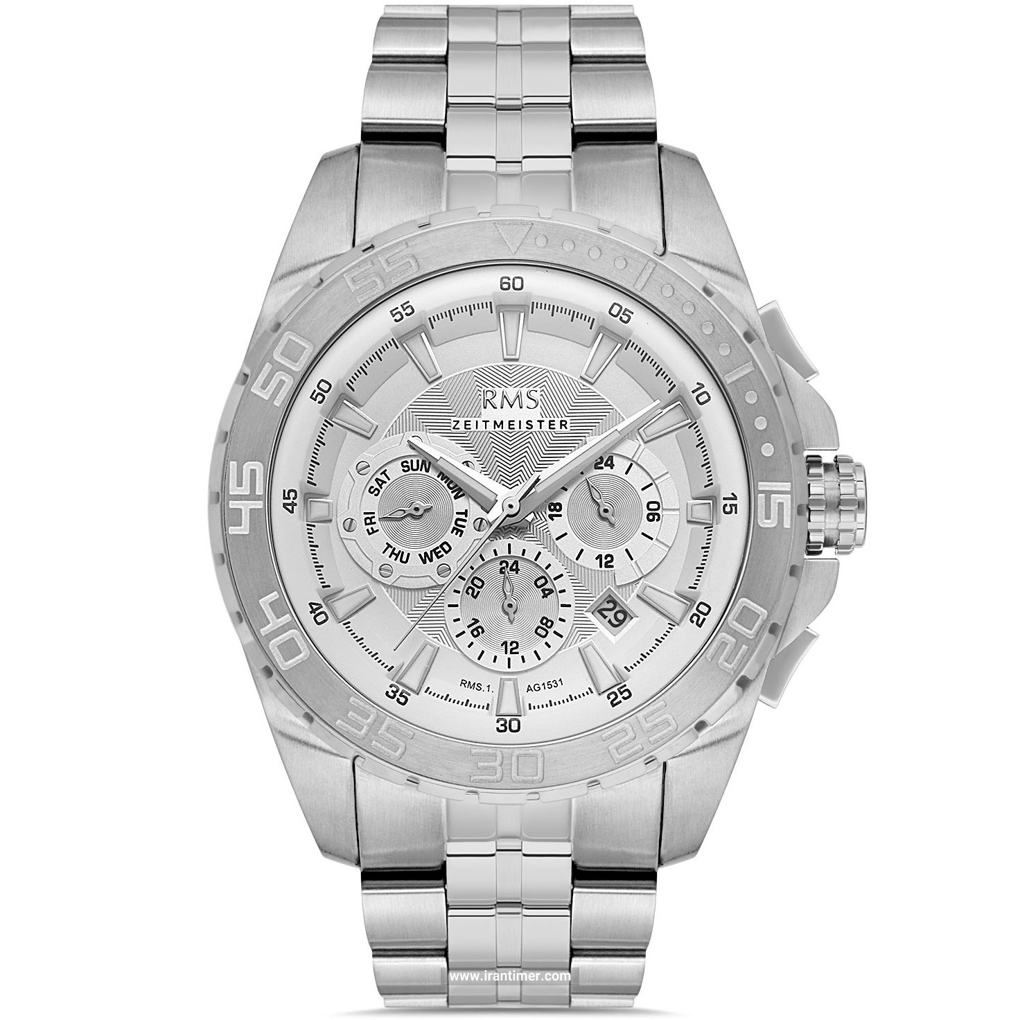قیمت و خرید ساعت مچی مردانه آر ام اس زیمستر(RMS ZEITMEISTER) مدل RMS.1.AG1531.01 کلاسیک | اورجینال و اصلی
