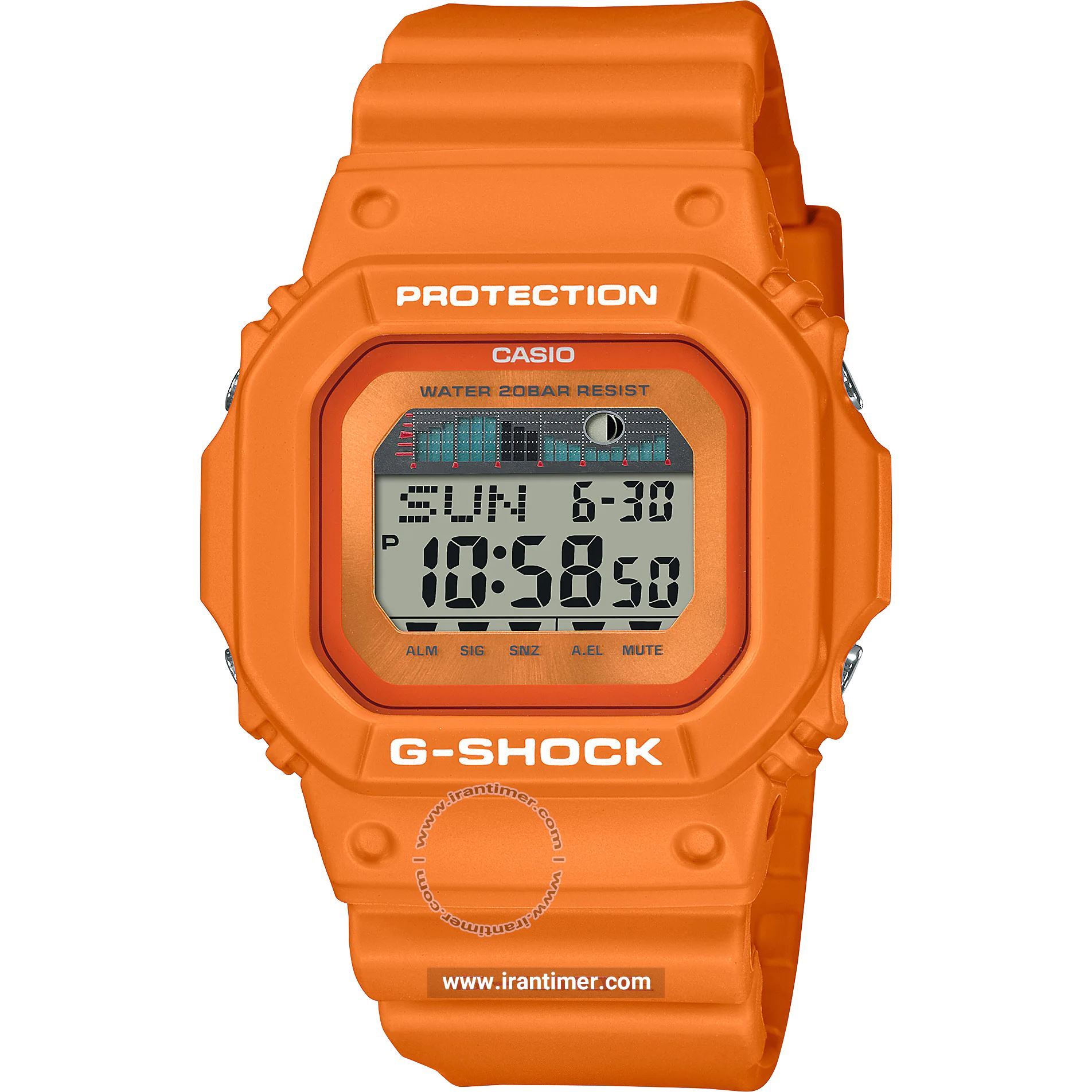 قیمت و خرید ساعت مچی مردانه کاسیو (CASIO) جی شاک مدل GLX-5600RT-4DR اسپرت | اورجینال و اصلی