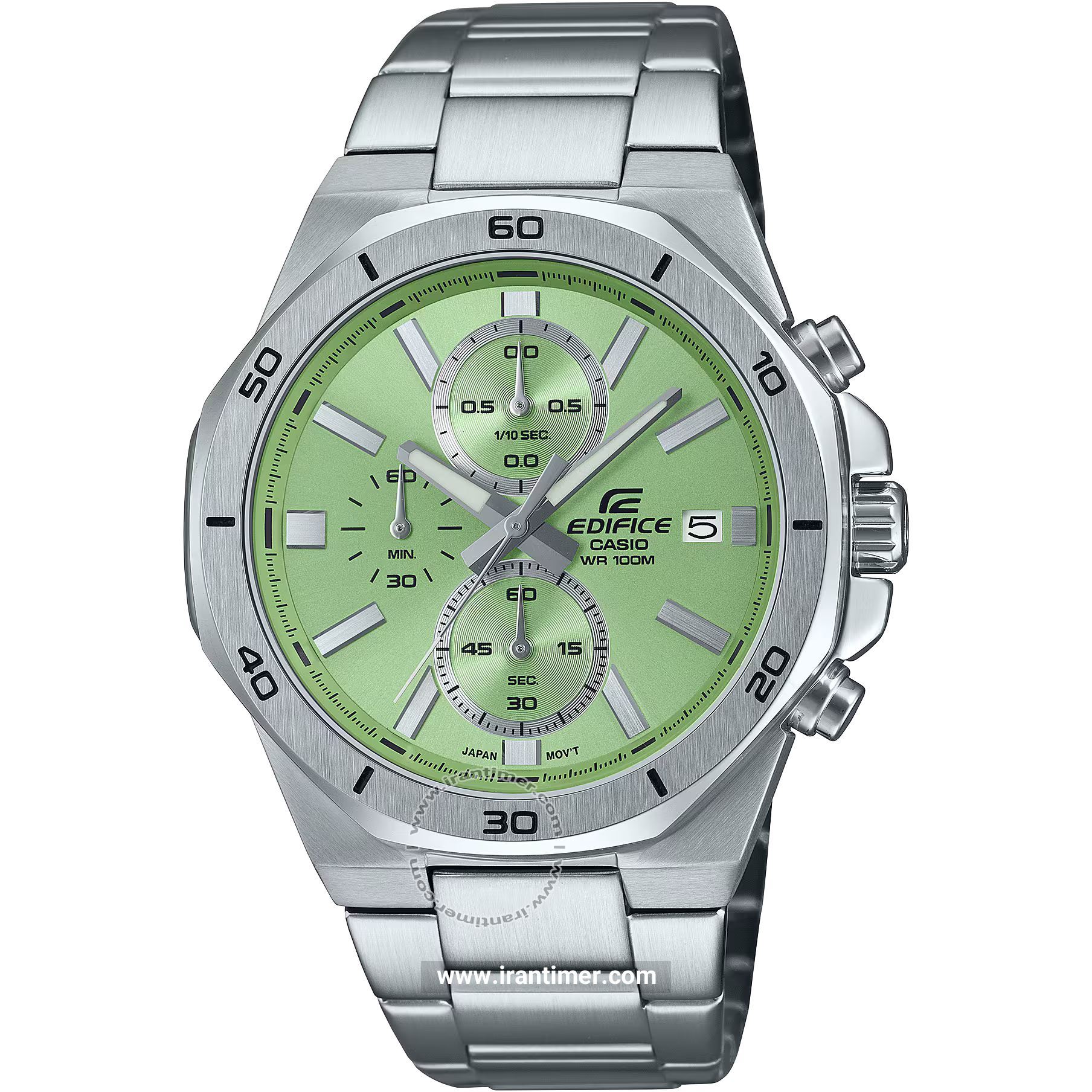 قیمت و خرید ساعت مچی مردانه کاسیو (CASIO) ادیفس(ادیفایس) مدل EFV-640D-3AVUDF کلاسیک | اورجینال و اصلی