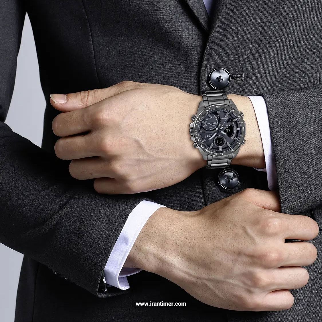 قیمت و خرید ساعت مچی مردانه کاسیو (CASIO) ادیفس(ادیفایس) مدل ECB-900MDC-1ADR اسپرت | اورجینال و اصلی