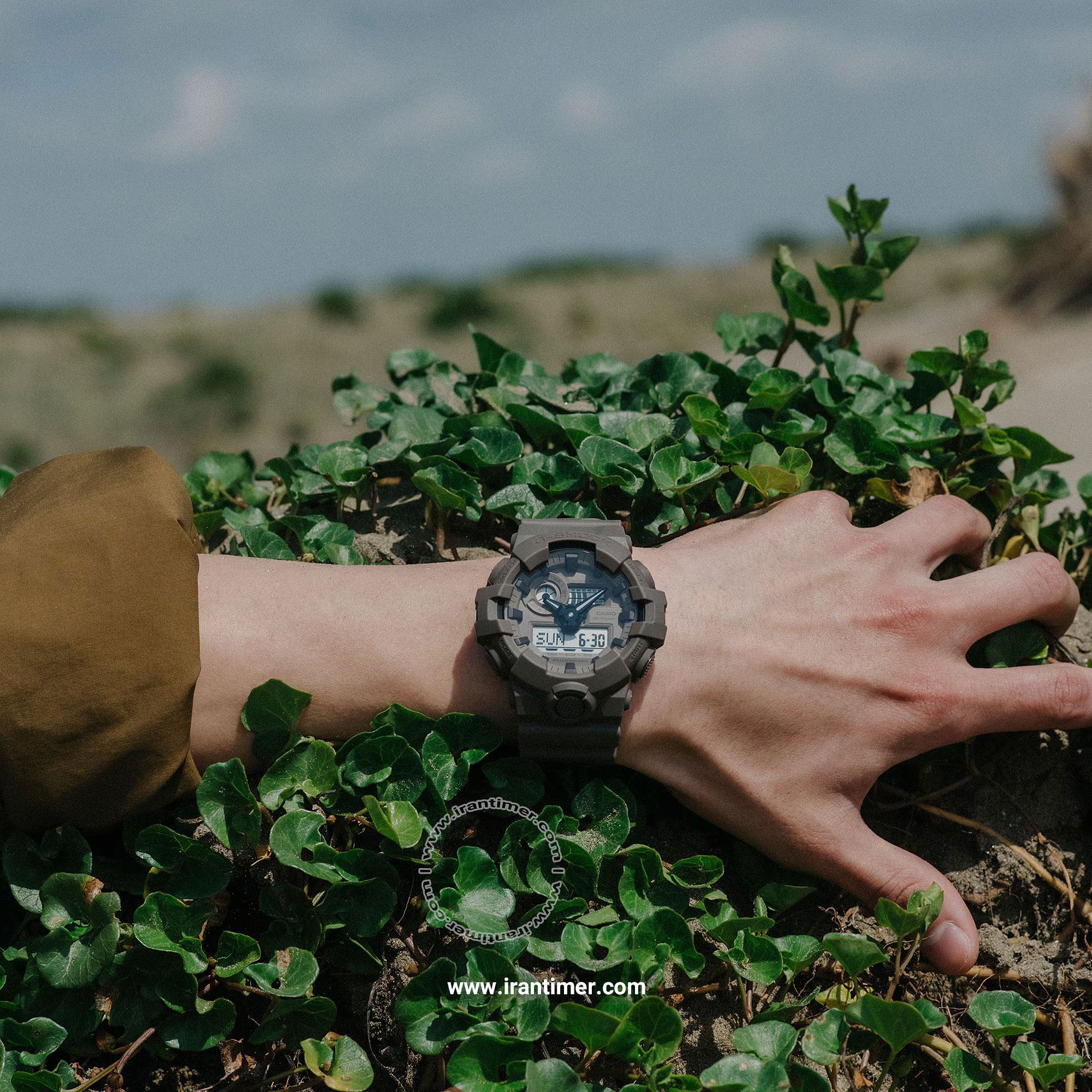 قیمت و خرید ساعت مچی مردانه کاسیو (CASIO) جی شاک مدل GA-700NC-5ADR اسپرت | اورجینال و اصلی