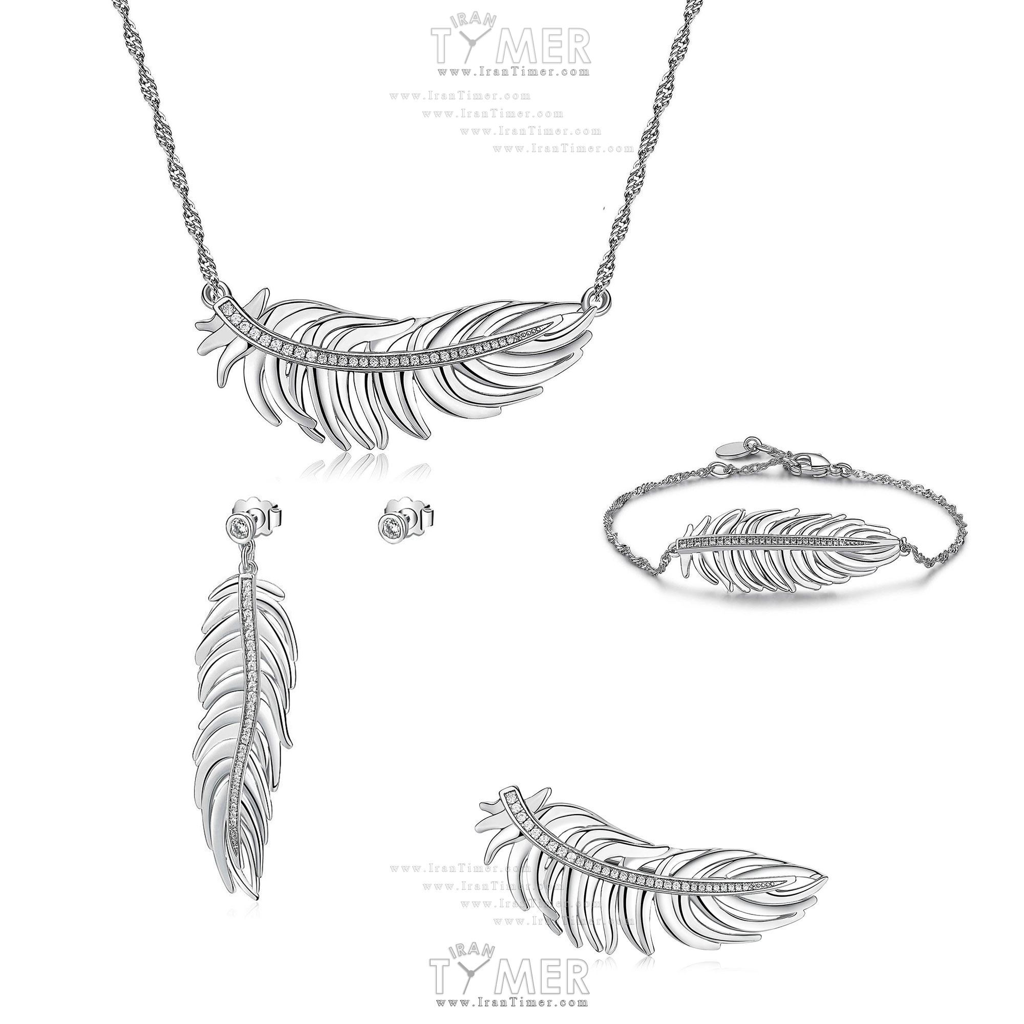 قیمت و خرید ست گل سینه گردنبند گوشواره دستبند باز زنانه برازوی(BROSWAY) مدل BUM01-SET فشن (ست لباس) | اورجینال و اصلی