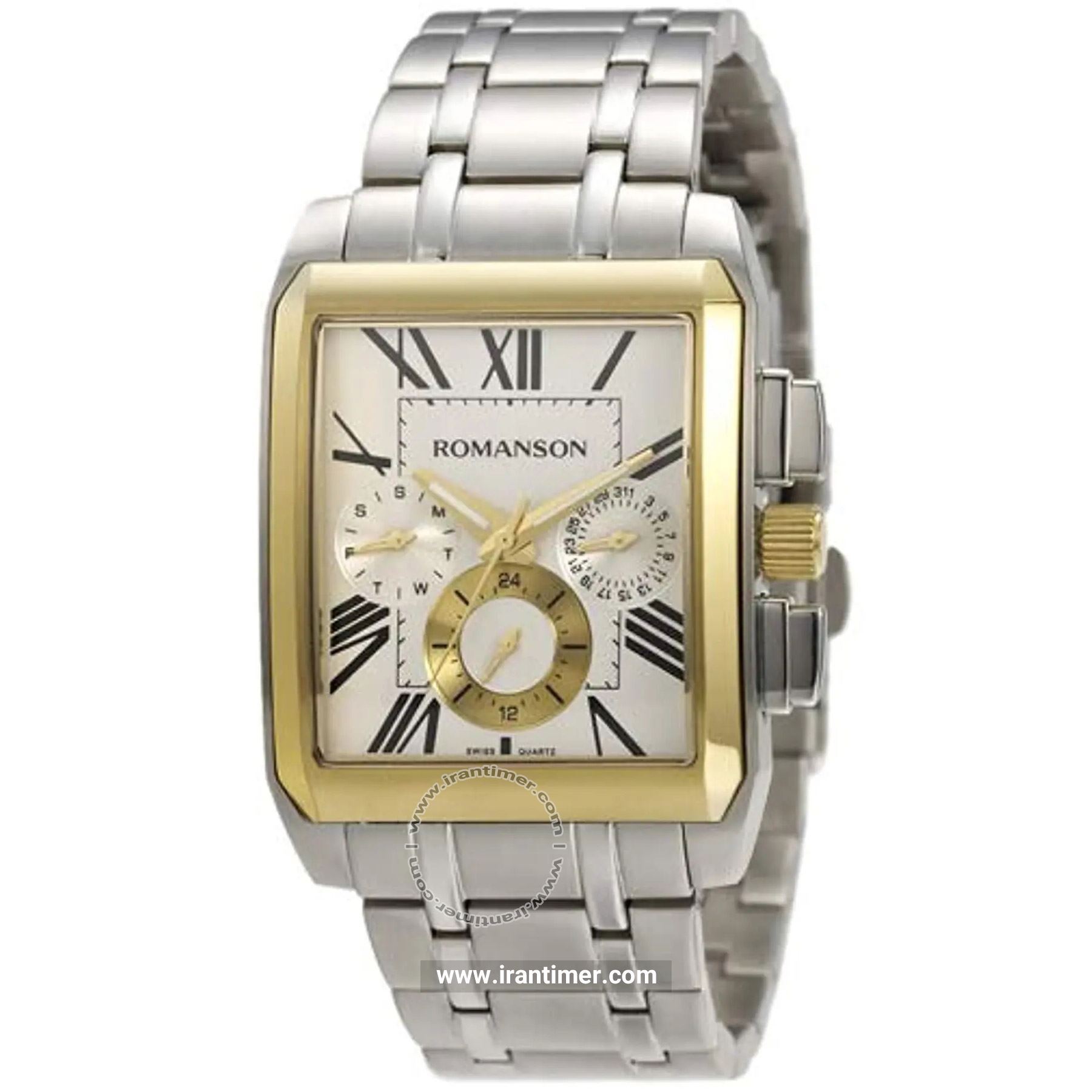 قیمت و خرید ساعت مچی مردانه رومانسون(ROMANSON) مدل TM3250FM1CAS1G کلاسیک | اورجینال و اصلی