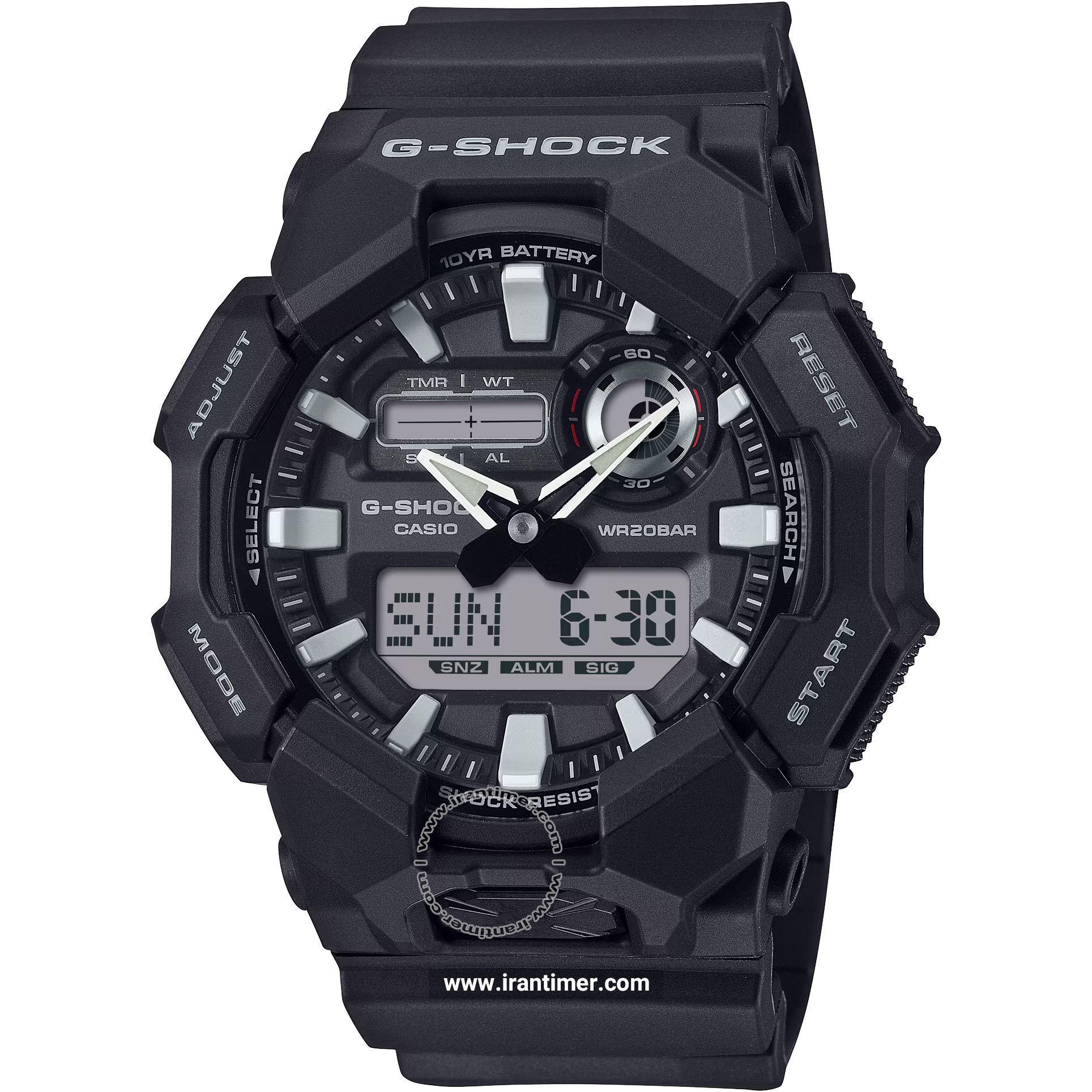 قیمت و خرید ساعت مچی مردانه کاسیو (CASIO) جی شاک مدل GA-010-1ADR اسپرت | اورجینال و اصلی