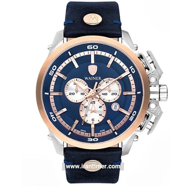قیمت و خرید ساعت مچی مردانه واینر(WAINER) مدل WA.10888-B کلاسیک | اورجینال و اصلی