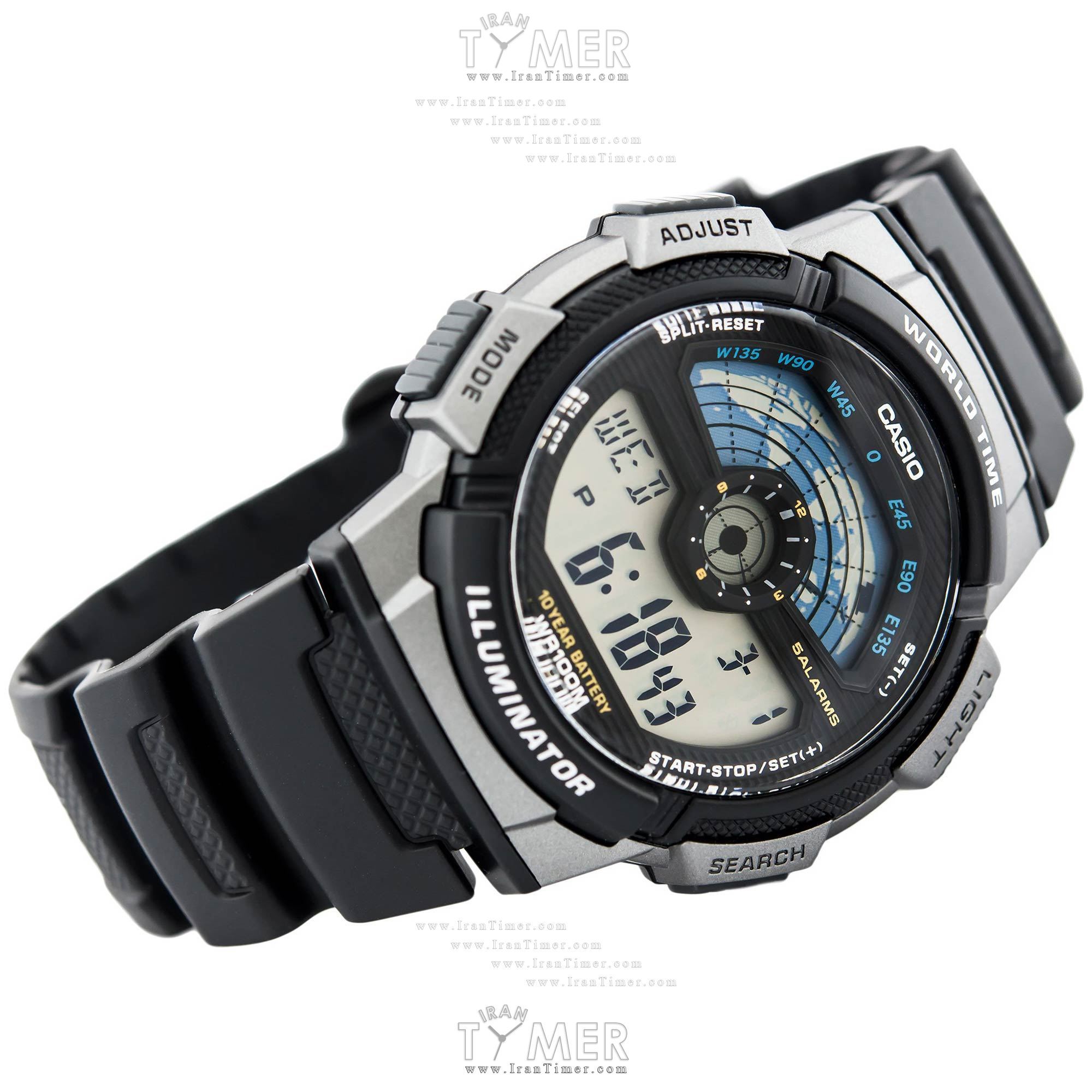 قیمت و خرید ساعت مچی مردانه کاسیو (CASIO) جنرال مدل AE-1100W-1AVDF اسپرت | اورجینال و اصلی