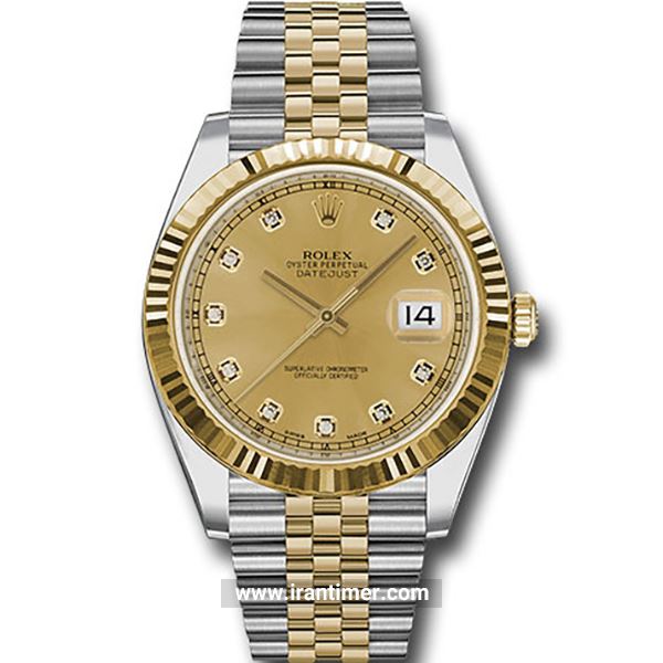 قیمت و خرید ساعت مچی مردانه رولکس(Rolex) مدل 126333 chdj Gold کلاسیک | اورجینال و اصلی