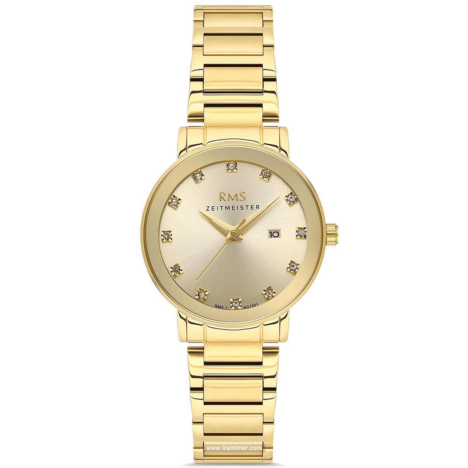قیمت و خرید ساعت مچی زنانه آر ام اس زیمستر(RMS ZEITMEISTER) مدل RMS.1.AG1501.03 فشن | اورجینال و اصلی