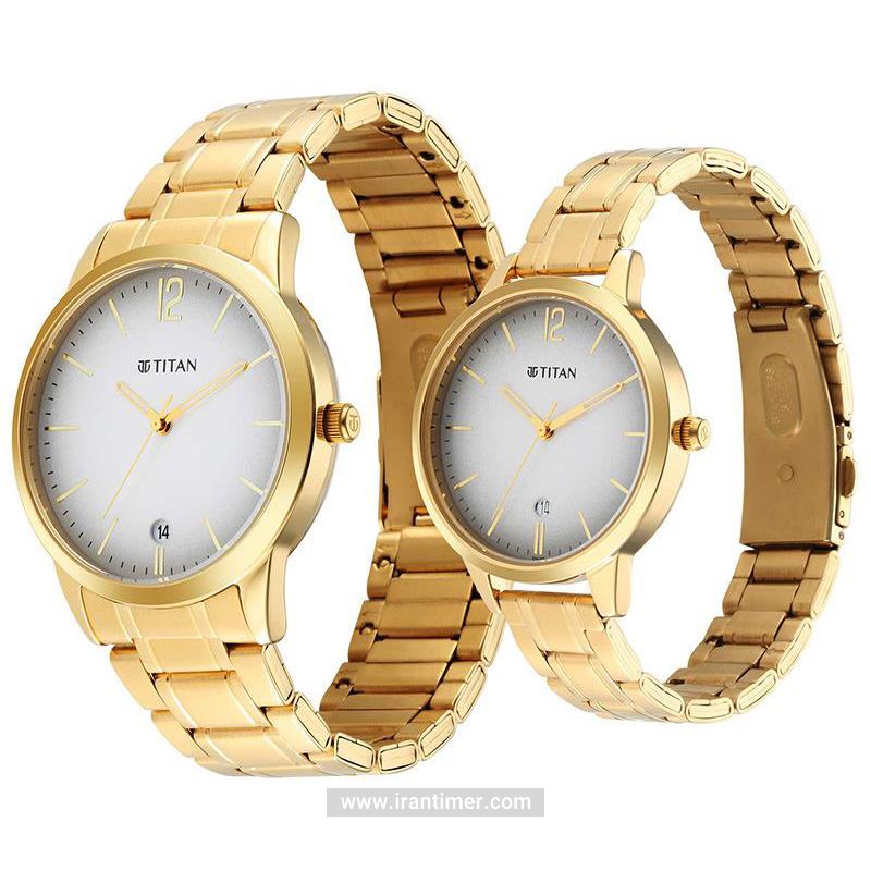 قیمت و خرید ساعت مچی مردانه زنانه تایتِن(TITAN) مدل T18062617YM01 کلاسیک | اورجینال و اصلی