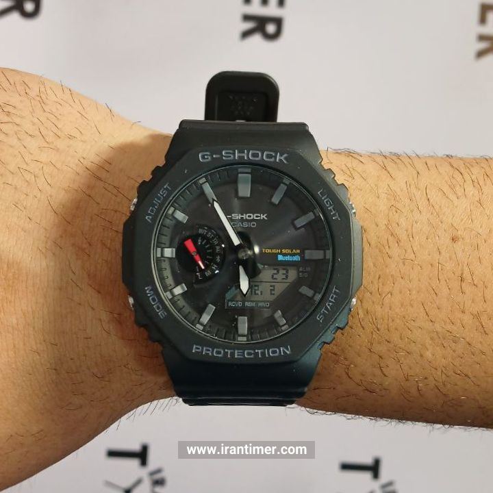 قیمت و خرید ساعت مچی مردانه کاسیو (CASIO) جی شاک مدل GA-B2100-1ADR اسپرت | اورجینال و اصلی