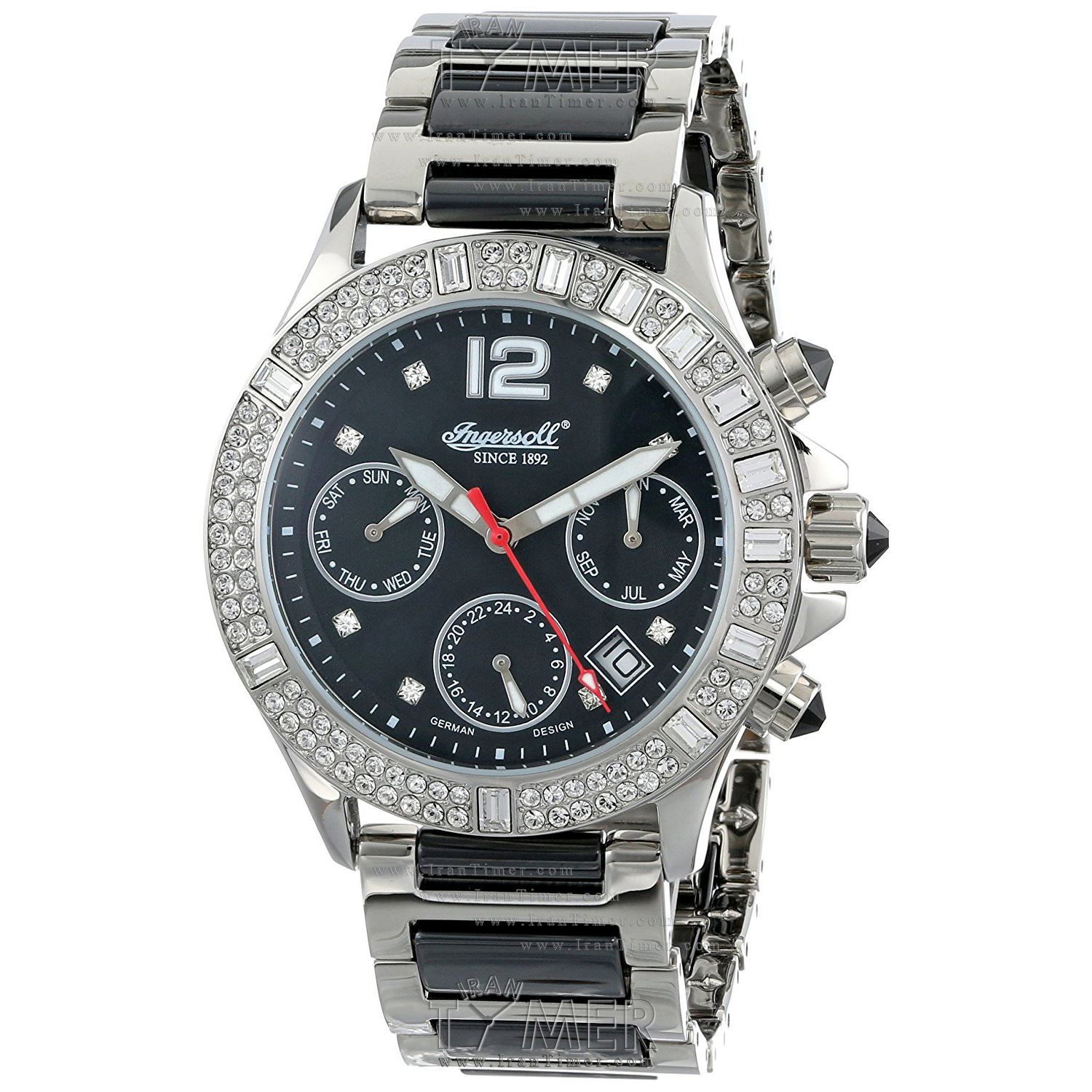 قیمت و خرید ساعت مچی زنانه اینگرسول(INGERSOLL) مدل IN7217BKMB کلاسیک فشن | اورجینال و اصلی