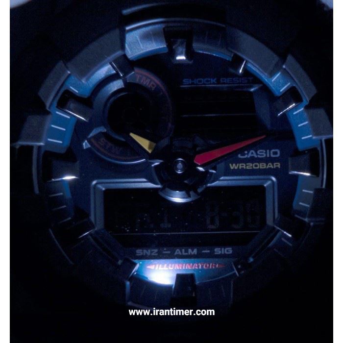 قیمت و خرید ساعت مچی مردانه کاسیو (CASIO) جی شاک مدل GA-700BMC-1ADR اسپرت | اورجینال و اصلی