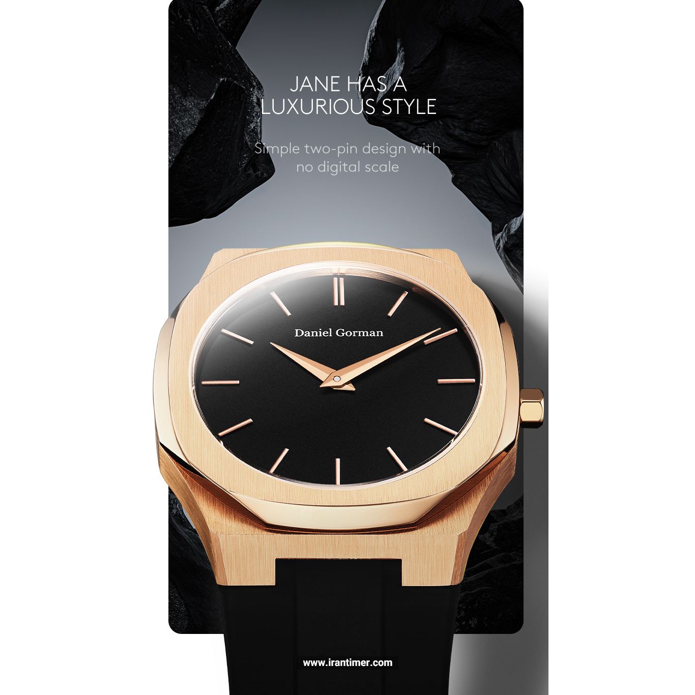 قیمت و خرید ساعت مچی مردانه دنیل گورمن(Daniel Gorman) مدل DG9090.HKK اسپرت | اورجینال و اصلی