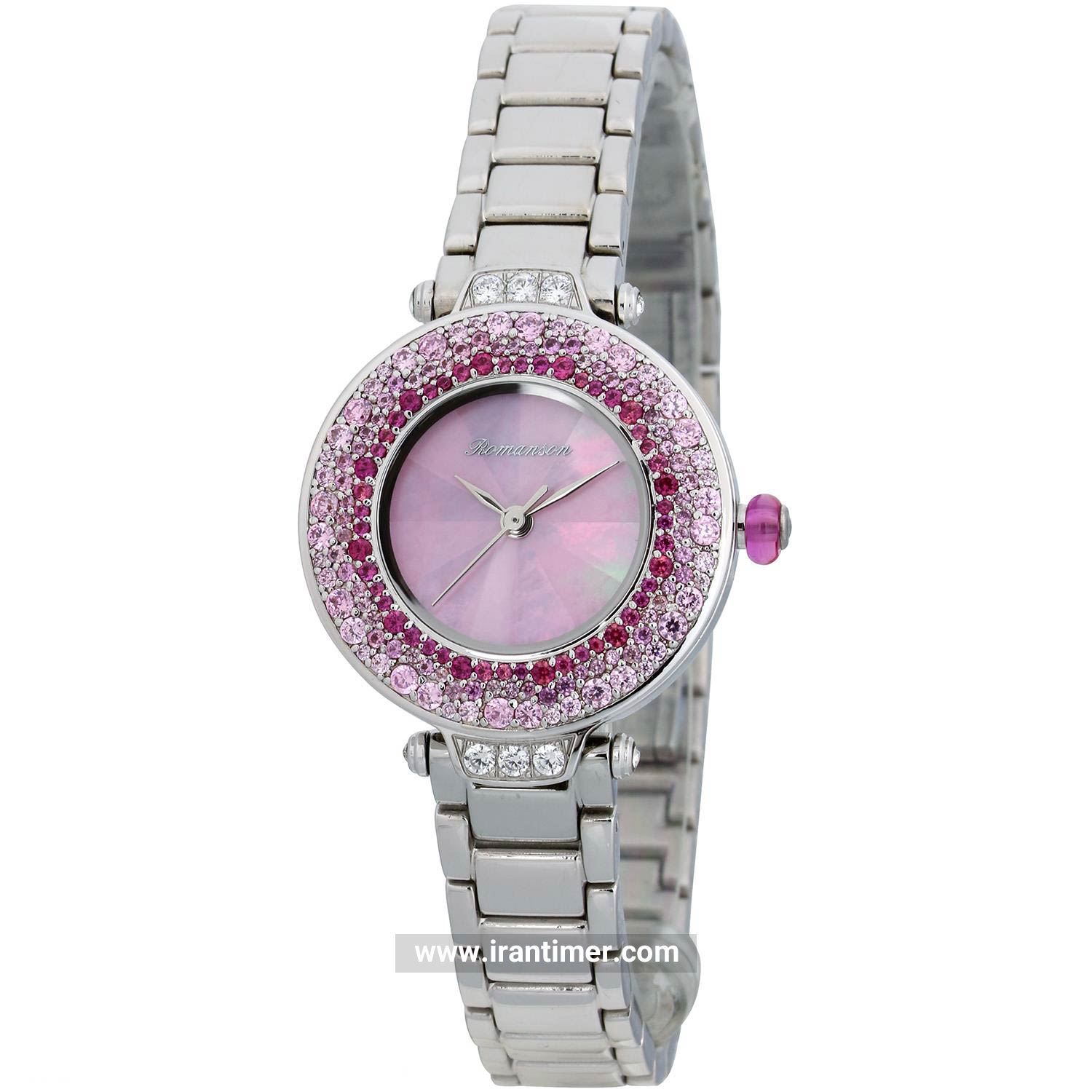 قیمت و خرید ساعت مچی زنانه رومانسون(ROMANSON) مدل RM6A17QLWWMER1-P فشن | اورجینال و اصلی
