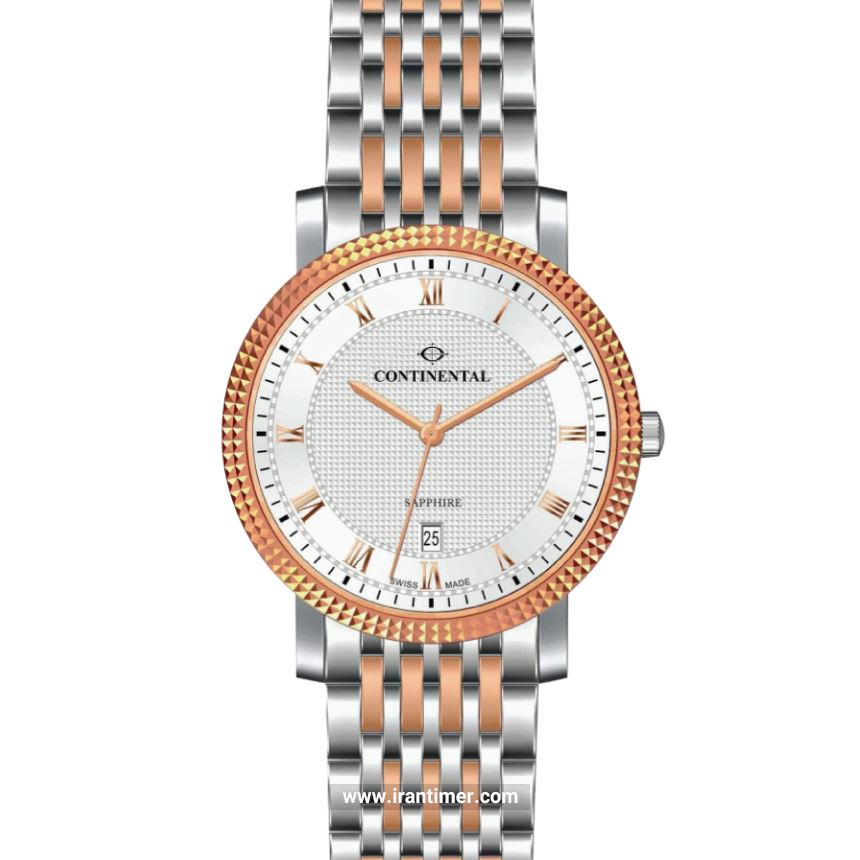 قیمت و خرید ساعت مچی مردانه کنتیننتال(CONTINENTAL) مدل 12201-GD815110 کلاسیک | اورجینال و اصلی