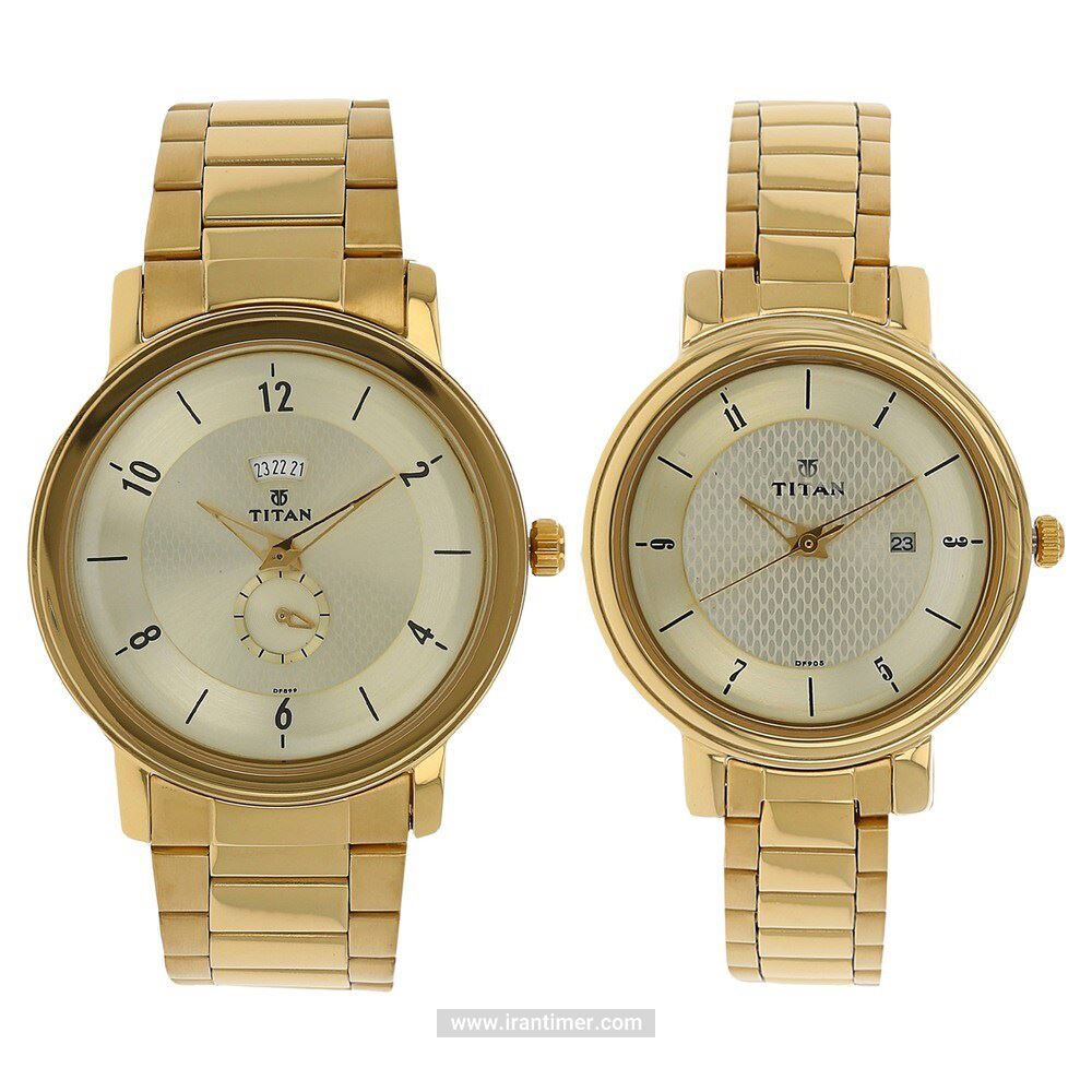 قیمت و خرید ساعت مچی مردانه زنانه تایتِن(TITAN) مدل T94402554YM01 کلاسیک | اورجینال و اصلی