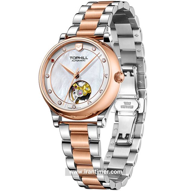 قیمت و خرید ساعت مچی زنانه تاپ هیل(TOPHILL) مدل TV008L.S7238 فشن | اورجینال و اصلی