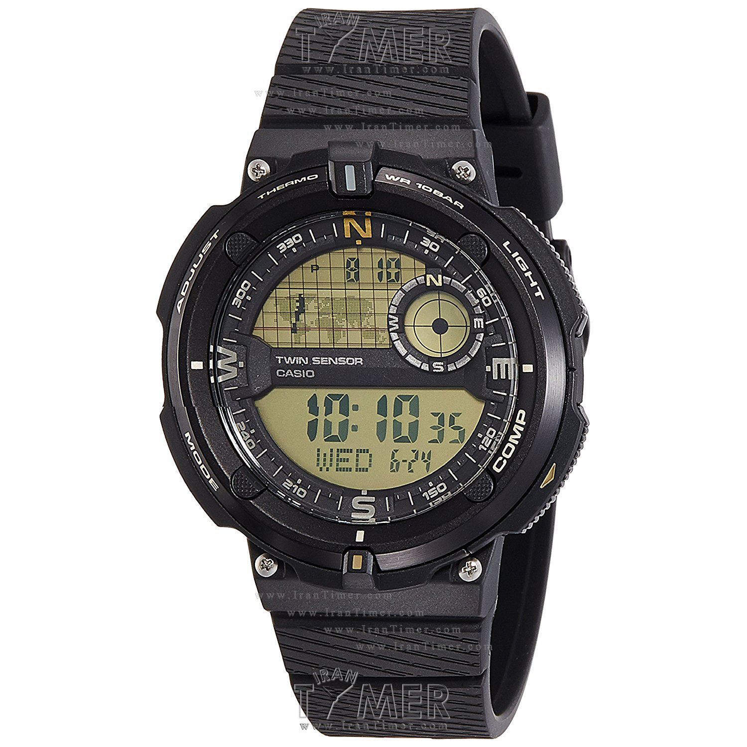 قیمت و خرید ساعت مچی مردانه کاسیو (CASIO) پروترک مدل SGW-600H-9ADR اسپرت | اورجینال و اصلی