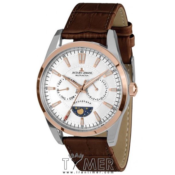 قیمت و خرید ساعت مچی مردانه ژاک لمن(JACQUES LEMANS) مدل 1-1901C کلاسیک | اورجینال و اصلی