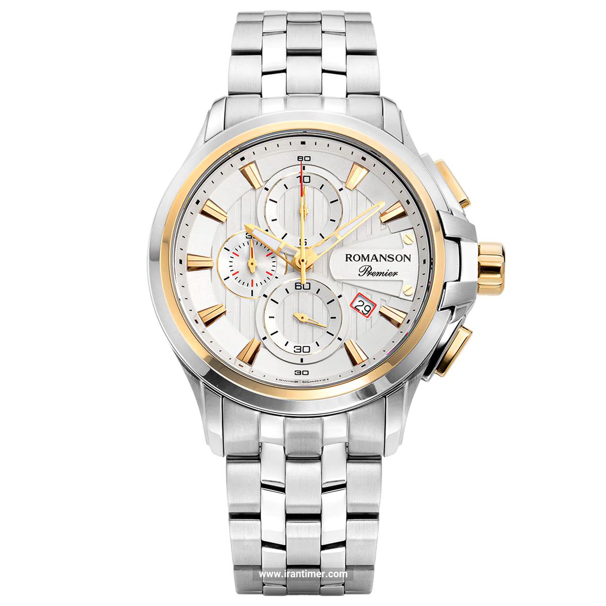 قیمت و خرید ساعت مچی مردانه رومانسون(ROMANSON) مدل PA3234HMWCAS1G کلاسیک | اورجینال و اصلی
