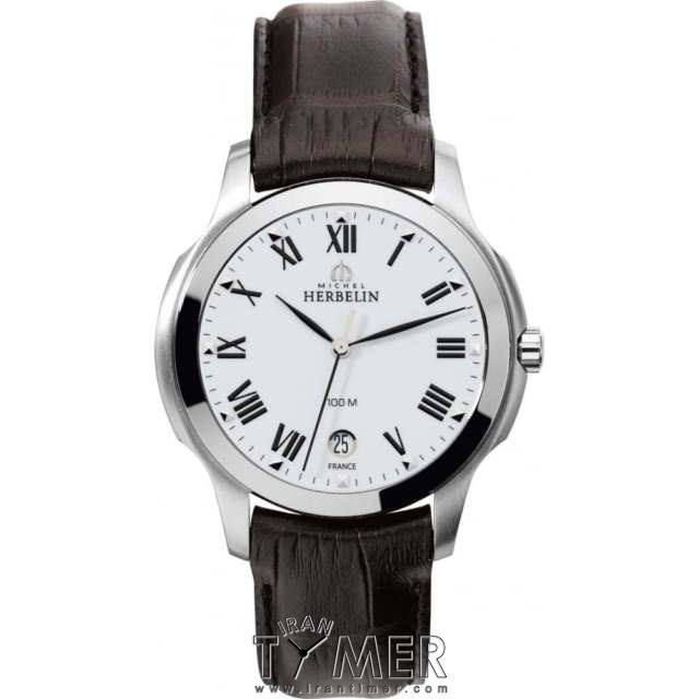 قیمت و خرید ساعت مچی مردانه مایکل هربلین(MICHEL HERBELIN) مدل 1223901MA کلاسیک | اورجینال و اصلی