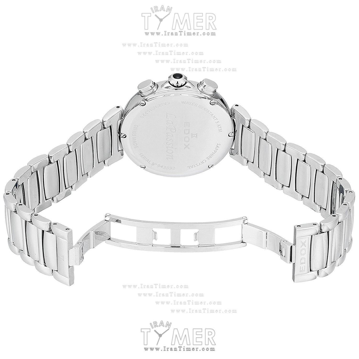 قیمت و خرید ساعت مچی زنانه ادُکس(EDOX) مدل 102203MNIN کلاسیک | اورجینال و اصلی