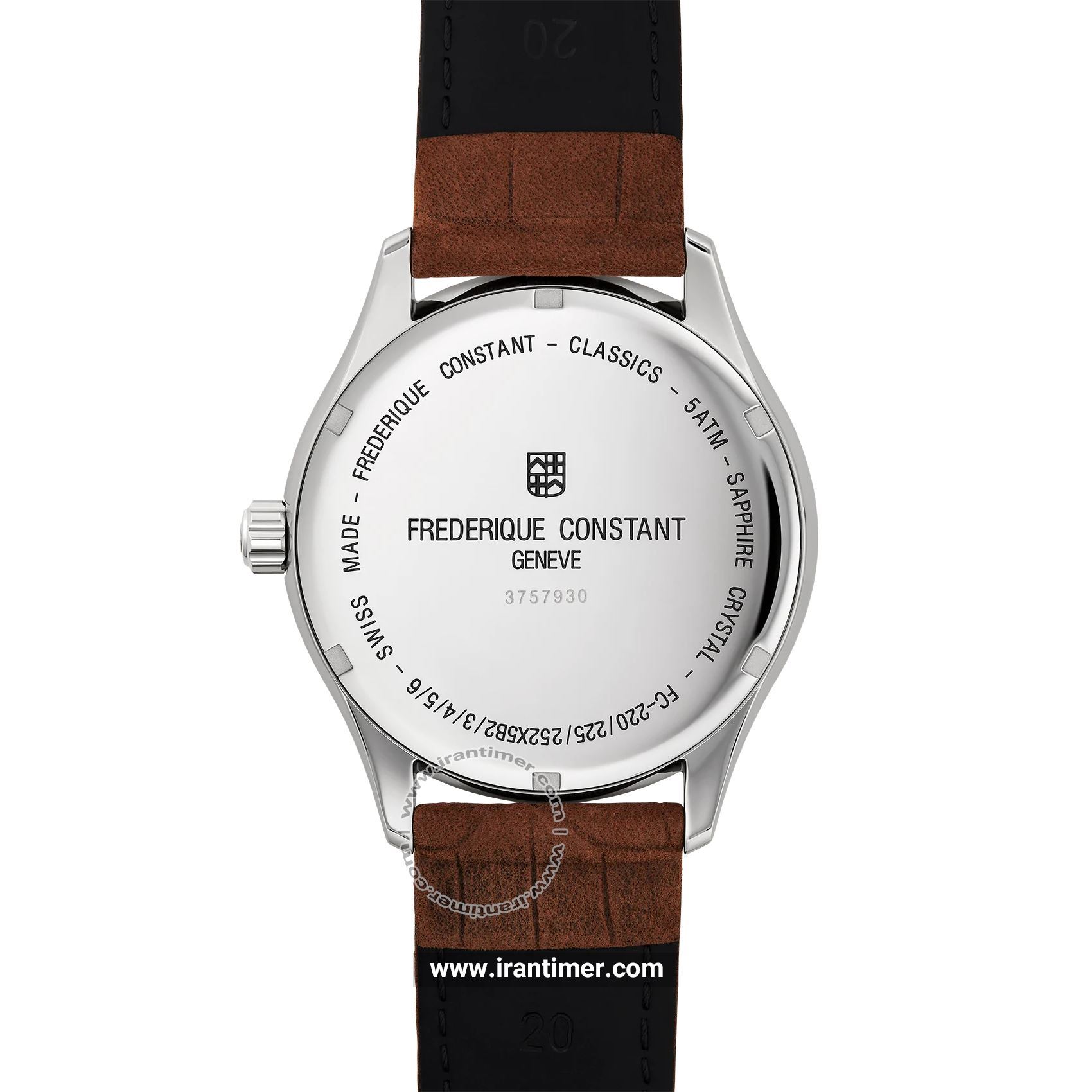 قیمت و خرید ساعت مچی مردانه فردریک کنستانت(FREDERIQUE CONSTANT) مدل FC-252SS5B6 کلاسیک | اورجینال و اصلی