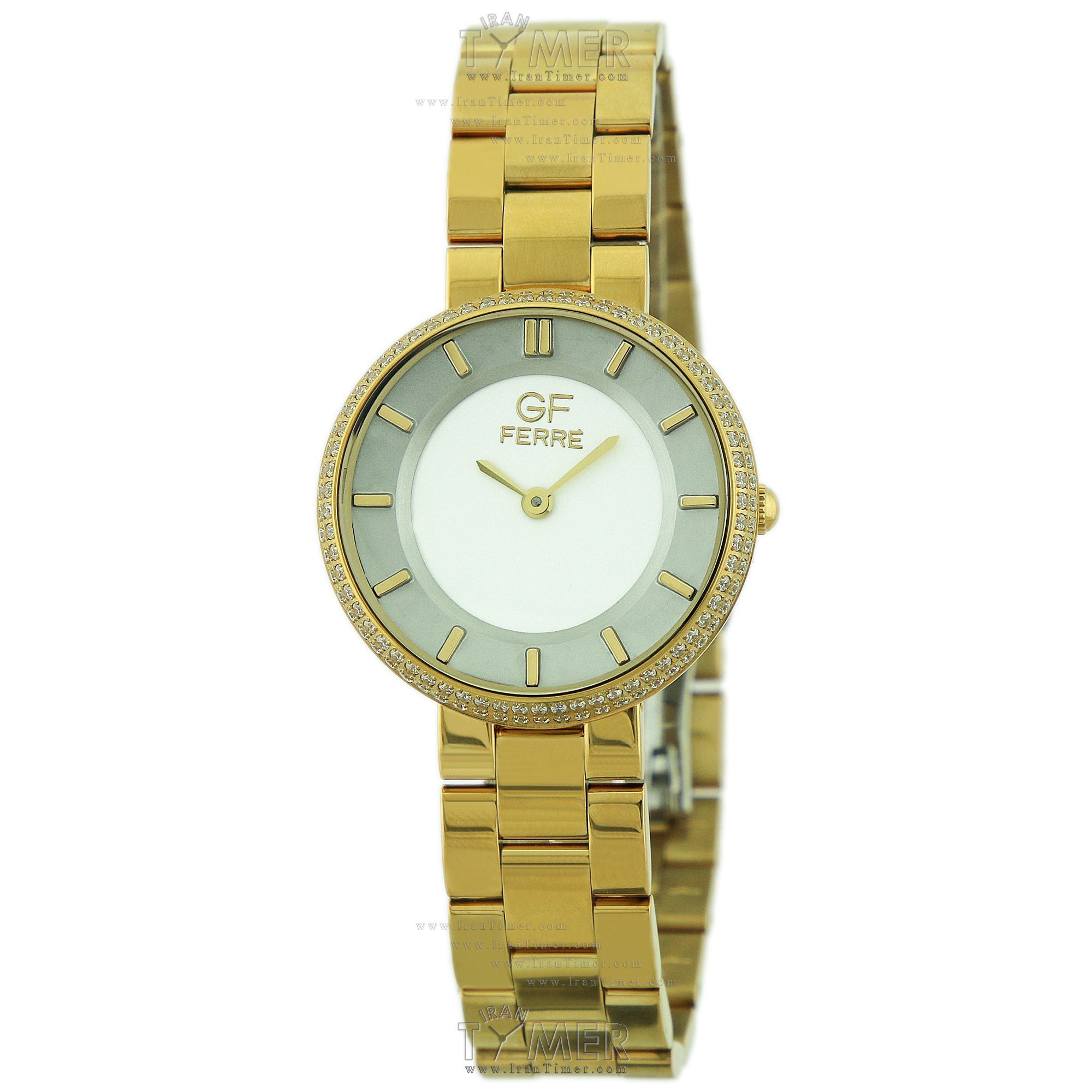 قیمت و خرید ساعت مچی زنانه جی اف فره(GF FERRE) مدل GF.GP20445L کلاسیک | اورجینال و اصلی